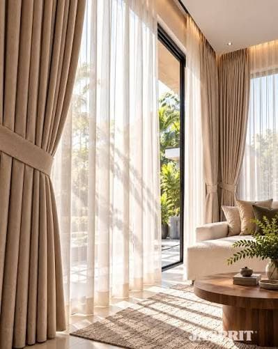 soft curtains